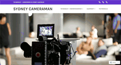 Desktop Screenshot of cameramansydney.com